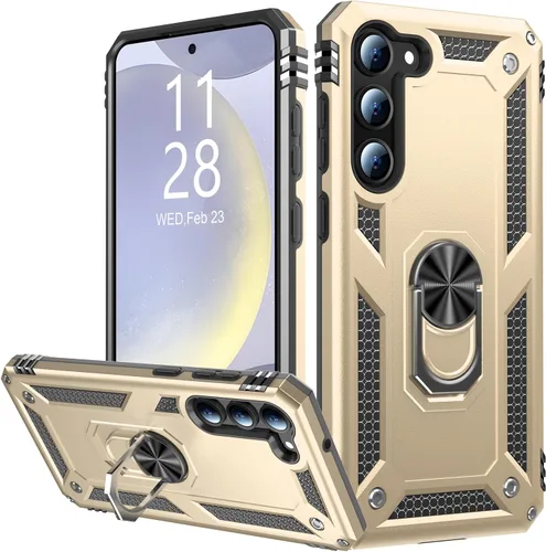 Vista 41 de IKAZZ Funda para Galaxy S21, Grado Militar Resistente a Golpes de Servicio Pesado Cubierta Protectora para Teléfono Pasa Prueba de Caída de 16 pies