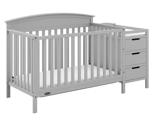 Vista 24 de Graco Benton - Cuna convertible 5 en 1 con cajón, certificado GREENGUARD Gold, se convierte de cuna de bebé a cama infantil, sofá cama y cama