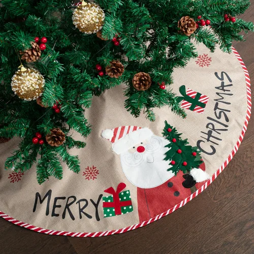 Vista 10 de Mr. Pen Falda de árbol de Navidad, 36 pulgadas, falda de árbol de Navidad