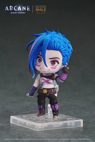 Vista 3 de Figura de acción de Nendoroid de Jinx (Arcane Ver.)