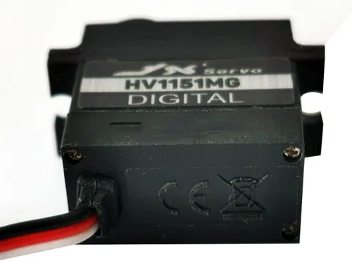 Vista 2 de JX Servo PDI-HV1151MG 0.53 oz 8.4V Impermeable Metal Gear Mini Servo Digital Compatible con RC Car