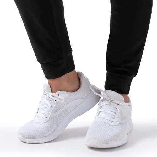 Vista 5 de Wright's Conjunto de sudadera y jogger de terciopelo para mujer de 2 piezas con cremallera y capucha Negro