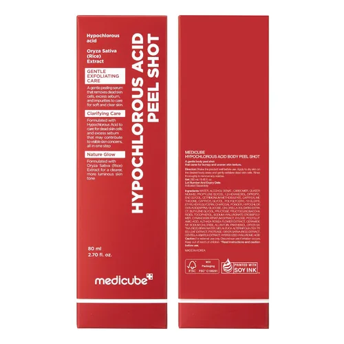 Vista 9 de medicube Tiro de cáscara corporal con ácido hipocloroso