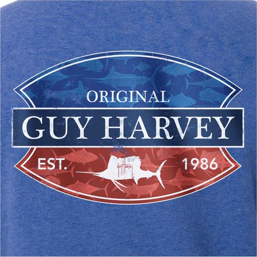 Vista 110 de Guy Harvey Camiseta de manga corta Threadcycled para hombre