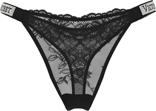 Vista 25 de Victoria's Secret Ropa interior tanga de mujer Very Sexy Shine Strap, bragas para mujeres (XS-XXL)