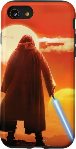 Vista 17 de Funda para iPhone 12 mini Star Wars Obi-Wan Kenobi Sable de luz Twin Suns
