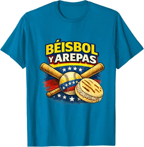 Vista 63 de Camiseta Beisbol y Arepas Venezuelas Baseball Pride Team 2026