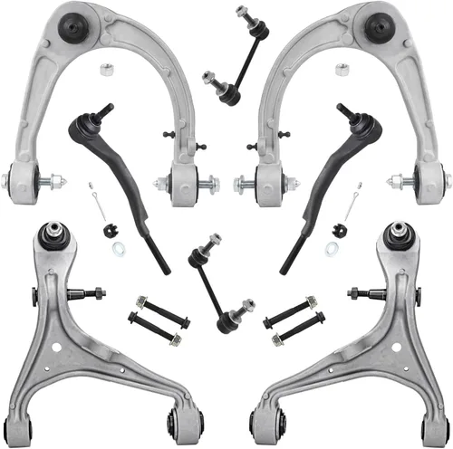 Vista 205 de Detroit Axle - Kit de suspensión frontal de 8 piezas para Chevy Silverado