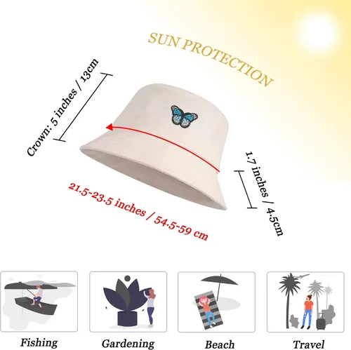 Vista 103 de ZLYC Gorra de pescador bordada de moda unisex para hombres y mujeres