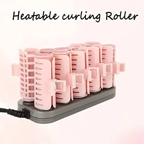 Vista 10 de 10 rodillos de pelo con calefacción, recargables, rizadores eléctricos profesionales, herramienta de peinado del cabello, fácil de operar