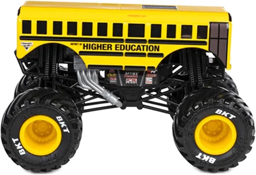 Vista 2 de Monster Jam, Camión Monstruo Oficial Higher Education, Vehículo de Fundición a Presión, Escala 1:24