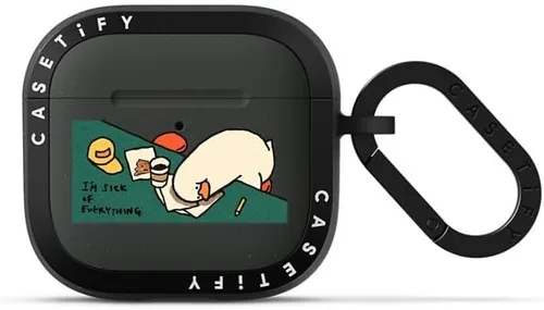 Vista 6 de CASETiFY Bounce - Funda para AirPods (4.ª generación) con anillo