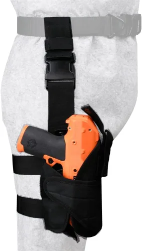Vista 5 de Funda de pierna ajustable para pistolas Nerf N-Strike Elite Series Nightingale Hurricane Blaster