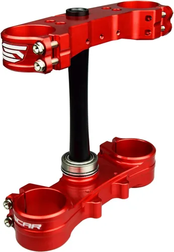 Vista 8 de SCAR Abrazaderas triples Horquilla de árbol compatible con KTM 125 250 300 350 450 SX SXF XC XCF 23-26 HUSQVARNA GASGAS - Offset 0.866 in - Naranja