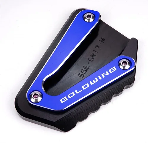 Vista 9 de MOWOK Para Goldwing GL1800 2002-2017 y 2018-2025 Goldwing GL1800 1800 Extensión de Soporte Lateral de Motocicleta con Reposapiés