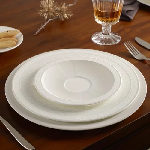 Vista 2 de Villeroy & Boch Plato Buffet Perla Gris 11.8 in