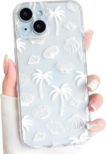 Vista 87 de NITITOP Funda para iPhone 13 Clear Sea Animal - Pez negro Pescado Negro