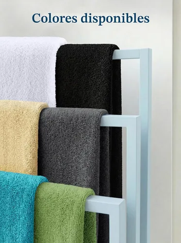Vista 9 de Toallas de baño de algodón de lujo de 700 GSM (4 unidades, 27 x 54 pulgadas) por Utopia, Beige Premium Lightweight Ring Spun Cotton Towels