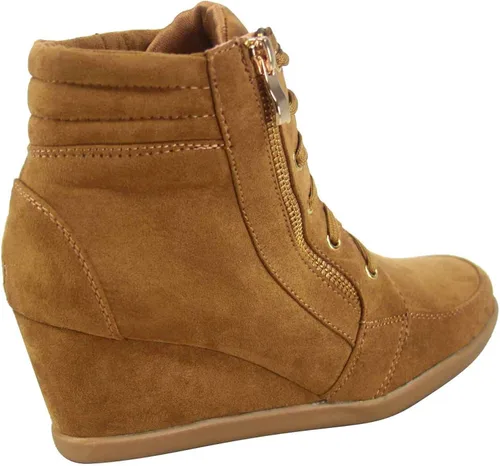 Vista 3 de FZ-Peggy-56 - Zapatillas de mujer con puntera alta y puntera redonda, 7.5 M US