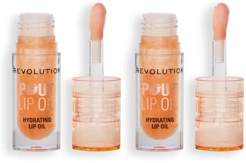 Vista 8 de Revolution Pout - Aceite de labios Juicy Peach Durazno (Juicy Peach)