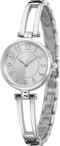 Vista 10 de IBSO Relojes de mujer Relojes de pulsera de cuarzo para mujer, reloj de pulsera impermeable Relogio Feminino 0015 oro