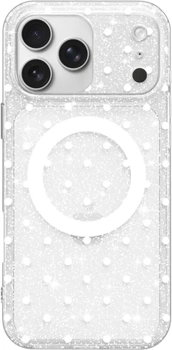 Vista 141 de Hython Funda para iPhone Air, diseño estético de lunares lindos, funda simple de 6.5 pulgadas, delgada, antiarañazos, parachoques de TPU suave, a