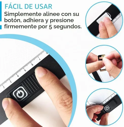 Vista 3 de ILIVABLE - Cubierta para botón de luz de pintura de diamante, protector Negro