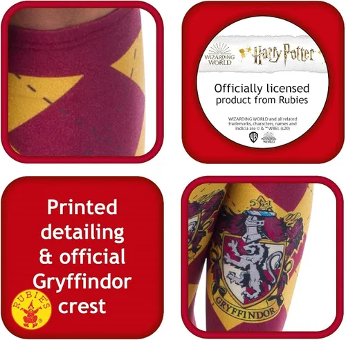 Vista 5 de Rubies - Calcetines de Harry Potter para adultos Gryffindor