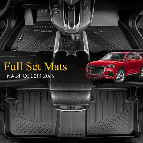 Vista 189 de Tapetes de piso para todo clima y forro de carga con respaldo para Chevrolet Suburban de 7 asientos 2021-2025 / GMC Yukon XL de 7 asientos