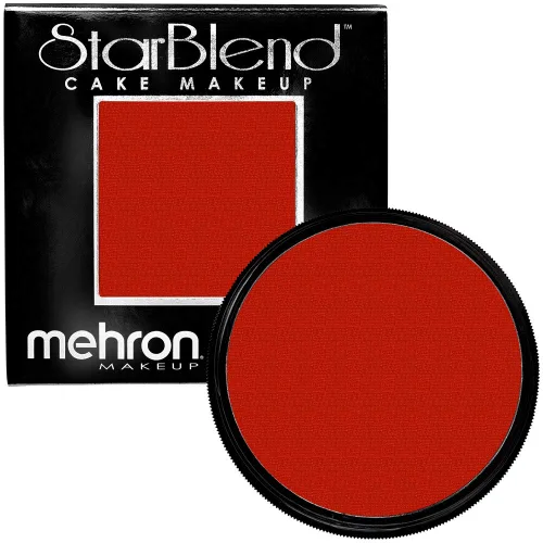 Vista 18 de Mehron Makeup StarBlend Maquillaje en Pastilla Polvo Prensado Húmedo/Seco Base en Polvo Pintura Facial y Corporal Marrón Sable 2 oz (56g)