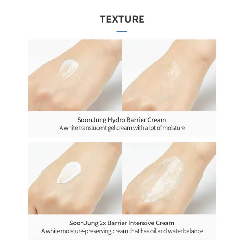 Vista 6 de ETUDE SoonJung Hydro Barrier Cream, hidratante facial para pieles sensibles, 92.2% de ingredientes hidratantes, bajo nivel de pH 5.5