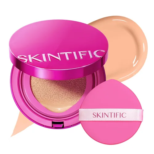Vista 14 de SKINTIFIC - Base de cojín rosa natural brillante 00 porcelana