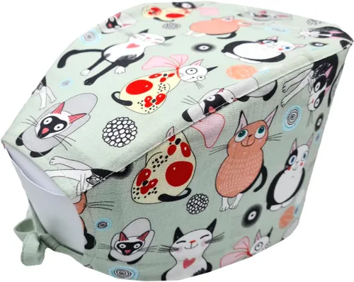 Vista 122 de Print Scrub Caps - Sombrero perfecto para enfermeras, médicos y EMTs..