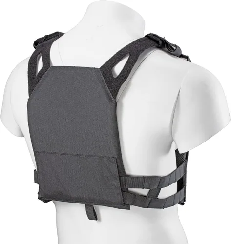 Vista 2 de Lancer Tactical Chaleco ligero para niños con placas de EVA para Airsoft Paintball al aire libre