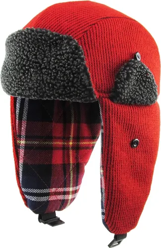 Vista 11 de Wool Blend Aviator Trapper hat Trooper Ear Flaps Ushanka Eskimo Russian Warm Winter Cold 1. Mezcla de lana de oliva