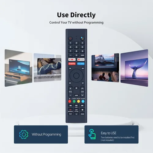 Vista 2 de Mando a distancia de repuesto para Sylvox Deck Pro y Pool Pro Series Outdoor QLED Television