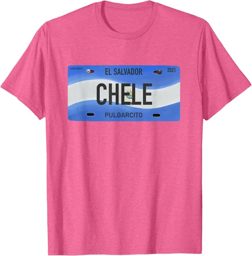 Vista 10 de Camiseta CHELE Diseño con Frases Típicas de El Salvador