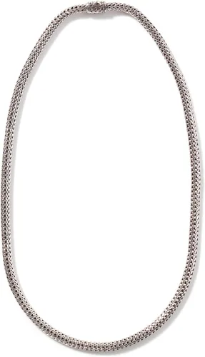 Vista 3 de John Hardy - Collar clásico para mujer (0.197in), color plateado