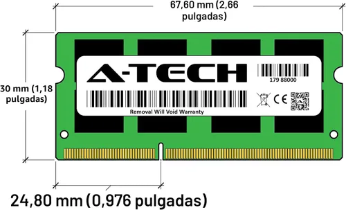 Vista 7 de A-Tech 4 GB de RAM para Apple MacBook Pro (mediados de 2012), iMac (finales de 2012, principios/finales de 2013, finales de 2014, mediados de 2015)