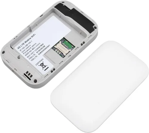 Vista 6 de 4G LTE WiFi Modem, 300Mbps High Speed Mobile WiFi Router with WPA WPA2 Encryption for Phone Tablet Laptop