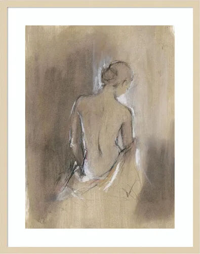 Vista 9 de Amanti Art Lienzo decorativo para pared, 24 x 20 pulgadas, figura contemporánea adornada II por Ethan Harper, arte de pared de personas, decoración