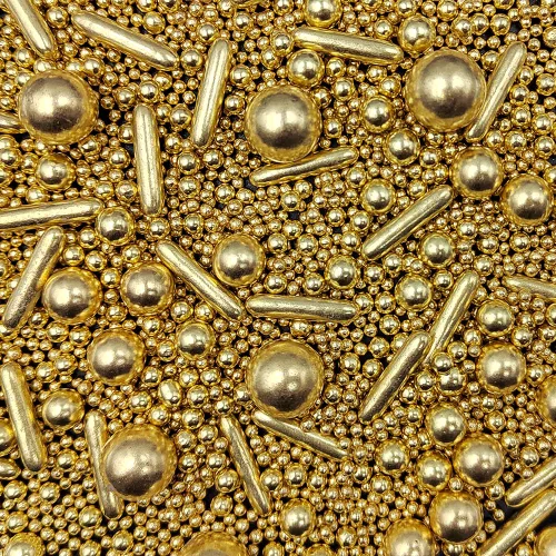 Vista 11 de Gránulos de Azúcar de Perlas Negras Comestibles Caramelos Mezcla de Tamaños para Hornear Decoraciones Comestibles para Pasteles Coberturas