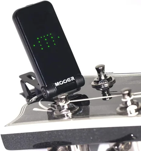 Vista 5 de MOOER Sintonizador de clip Afinador de guitarra eléctrica Afinador de guitarra bajo Sintonizador de guitarra acústica Sintonizador cromático Todos
