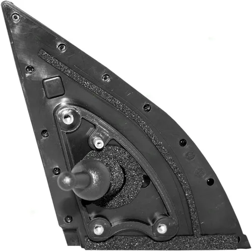 Vista 3 de Brock Espejo retrovisor lateral remoto manual del conductor de repuesto compatible con Accent 87610-1E010