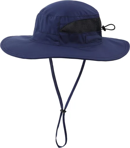 Vista 20 de Connectyle Sombrero de sol Boonie para hombre, protección UV, pesca, senderismo, camping, sombrero