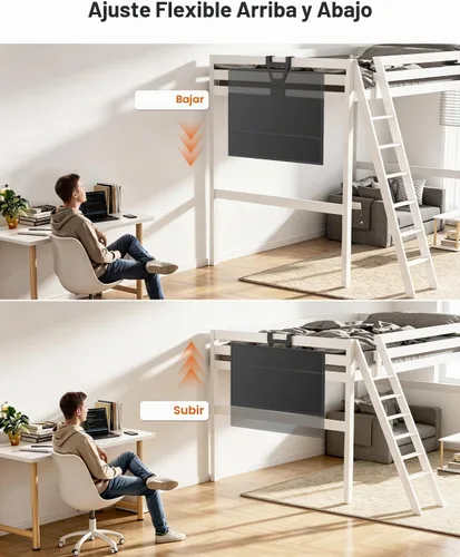 Vista 5 de Soporte para TV de 42 a 70 pulgadas, soporte de TV de altura ajustable