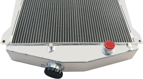 Vista 5 de Radiador de aluminio de 4 filas para Chevy Fleetmaster Stylemaster Coupe Sedan 1943-1948