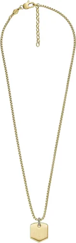 Vista 4 de Fossil Men's Stainless Steel or Leather Necklace for Men