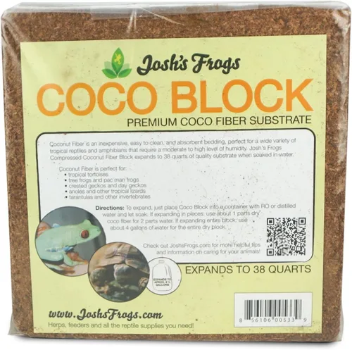Vista 7 de Josh's Frogs Ladrillo de cuna de coco (paquete de 3)