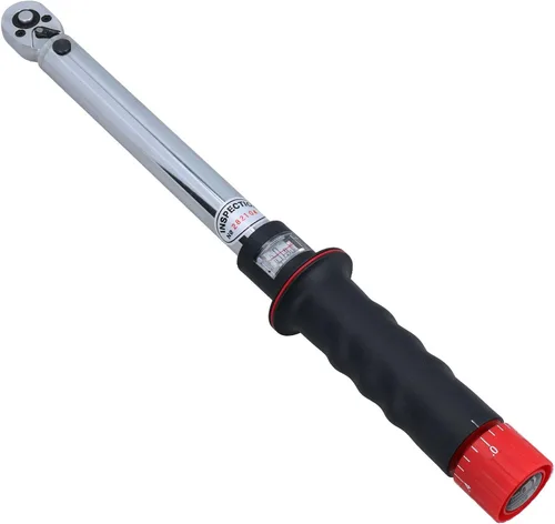 Vista 2 de Llave dinamométrica de accionamiento de 1/4" bidireccional izquierda derecha 6-30Nm U.S.PRO AT436